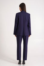Load image into Gallery viewer, Navy pant suit 3 piece set