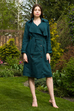 Load image into Gallery viewer, Double breasted linen dress