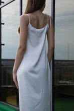 Load image into Gallery viewer, White Strappy Slip Dress