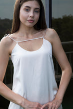 Load image into Gallery viewer, White Strappy Slip Dress