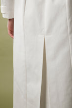 Load image into Gallery viewer, White trench coat