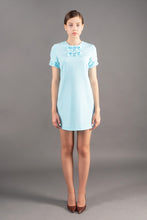 Load image into Gallery viewer, Light blue origami dress