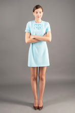 Load image into Gallery viewer, Light blue origami dress