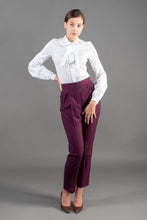 Load image into Gallery viewer, Cotton blouse in white