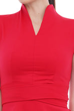 Load image into Gallery viewer, Red cocktail mini dress