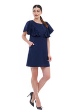 Load image into Gallery viewer, Mini cocktail dress with ruffles