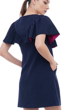 Load image into Gallery viewer, Mini cocktail dress with ruffles