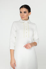 Load image into Gallery viewer, White tweed dress