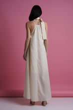 Load image into Gallery viewer, White shoulder tie maxi summer dress