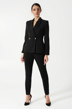 Load image into Gallery viewer, Black notch lapel pant suit
