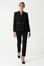 Load image into Gallery viewer, Black notch lapel pant suit