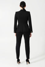 Load image into Gallery viewer, Black notch lapel pant suit