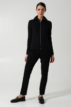 Load image into Gallery viewer, Black zipped sweater