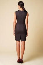 Load image into Gallery viewer, Brown cutout mini dress