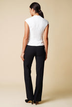 Load image into Gallery viewer, Cap sleeve white blouse