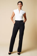 Load image into Gallery viewer, Cap sleeve white blouse