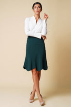 Load image into Gallery viewer, High neck long sleeve white blouse