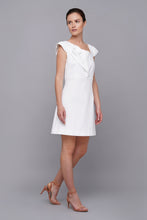 Load image into Gallery viewer, White cocktail dress