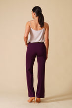 Load image into Gallery viewer, Purple High-Rise Wide-leg Trousers