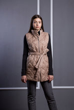 Load image into Gallery viewer, Beige quilted vest