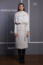 Load image into Gallery viewer, Ivory sweater dress