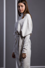 Load image into Gallery viewer, Ivory sweater dress