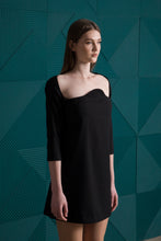Load image into Gallery viewer, Square neck mini dress with half sleeve