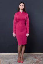 Load image into Gallery viewer, Long sleeve jersey dress