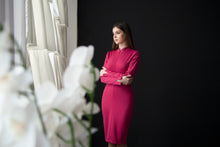 Load image into Gallery viewer, Long sleeve jersey dress