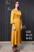 Load image into Gallery viewer, Midi necktie flowy dress