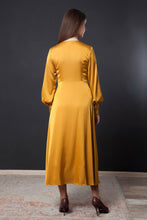 Load image into Gallery viewer, Midi necktie flowy dress