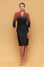 Load image into Gallery viewer, Ombre pencil dress