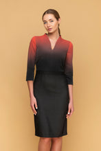 Load image into Gallery viewer, Ombre pencil dress