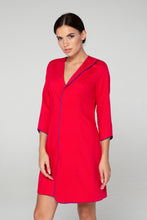 Load image into Gallery viewer, Red a line dress jacket