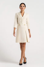 Load image into Gallery viewer, White a-line mini dress