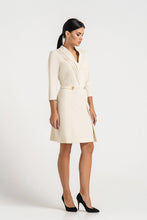 Load image into Gallery viewer, White a-line mini dress