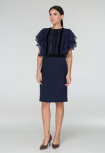 Load image into Gallery viewer, Angel sleeve midi pencil dress