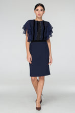 Load image into Gallery viewer, Angel sleeve midi pencil dress