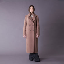 Load image into Gallery viewer, Brown full length winter coat