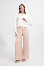 Load image into Gallery viewer, Ivory Structured Jacket with Puff Sleeves
