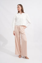 Load image into Gallery viewer, Ivory Structured Jacket with Puff Sleeves
