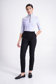 Black high waist cigarette pants