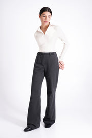 White thermo fleece shirt