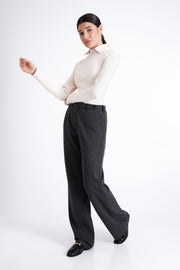 White thermo fleece shirt