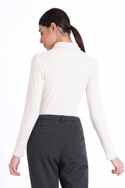 White thermo fleece shirt