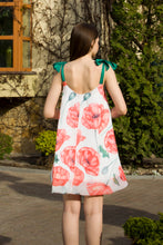 Load image into Gallery viewer, Poppy print mini dress
