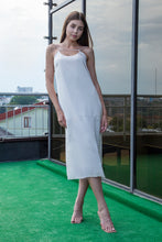 Load image into Gallery viewer, White long cami dress
