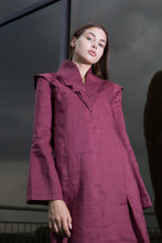 Load image into Gallery viewer, Bordo high neck nettle dress
