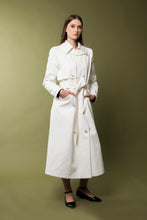 Load image into Gallery viewer, White trench coat
