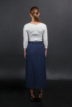 Load image into Gallery viewer, Square neck white blouse
